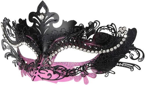 Vista 18 de Hoshin - Máscara para Baile de Máscaras, Decoraciones de Mardi Gras, Máscaras Venecianas para Mujeres