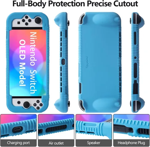 Vista 4 de Silicone Switch OLED Case All