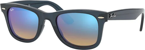Vista 2 de Ray-Ban Gafas de sol cuadradas Rb4340 Wayfarer Ease AzulMarrón Gradiente Espejo Azul