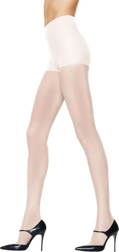 Vista 22 de Hanes Pantimedias con control de abdomen y dedos transparentes de seda Silk Reflexions para mujer Barely There