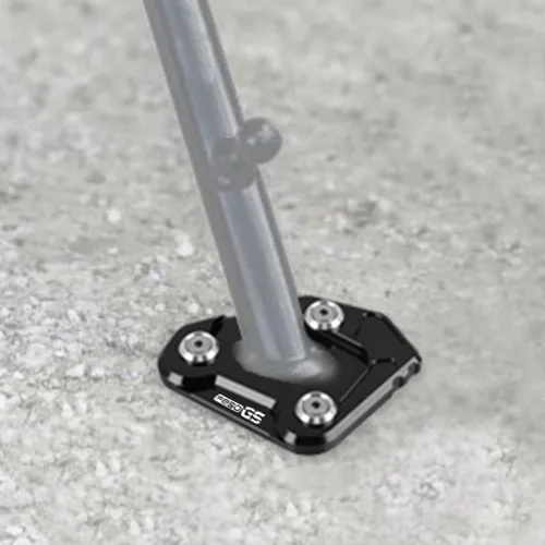 Vista 2 de Motorcycle Side Bracket Motorcycle Kickstand Side Stand Enlarge Extension Pad for B&M&W F750 GS F 750 850 GS F850 GS Adventure F850GS F750GS