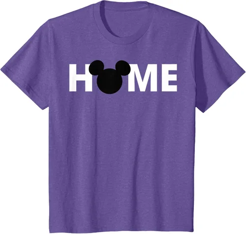 Vista 17 de Disney Mickey And Friends Mickey Silhouette Home - Camiseta, gris, S Gris Oscuro