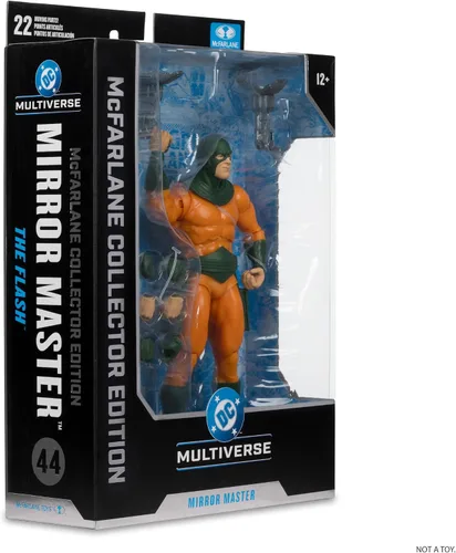 Vista 9 de McFarlane Toys - DC Multiverse Mirror Master (The Flash) Figura de acción de 7 pulgadas McFarlane Edición Coleccionista #44