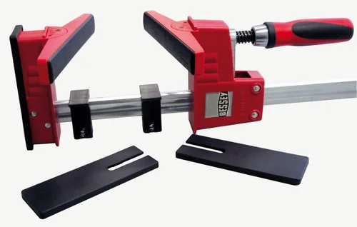Vista 7 de BESSEY KREK2440 K Kit de Abrazadera REVO, 2 x 24 In., 2 x 50 In. y accesorio de mordaza pivotante, PK2 (fuerza de sujeción nominal de 1700 libras)
