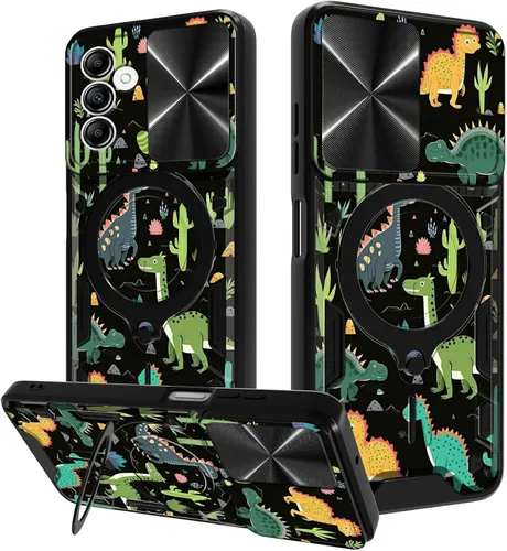 Vista 13 de Funda para Samsung Galaxy A03S de 6.5 pulgadas, funda protectora resistente con función atril giratorio de 360 grados, funda protectora resistente