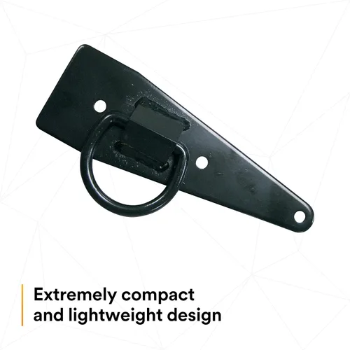 Vista 5 de 3M DBI-SALA 2103677 - Anclaje para techo, reutilizable, compacto para techos planos o inclinados de madera, con anilla en D, color negro