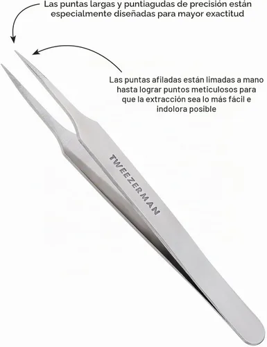 Vista 3 de Tweezerman Pinza para sacar pelos encarnados y astillas , paquete de de 1
