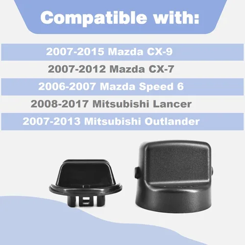 Vista 2 de Pomo de encendido para llave de encendido, interruptor de giro sin llave, juego de encendido para Mazda Speed 6 2006-2007 2007-2011 CX-7 2007-2015