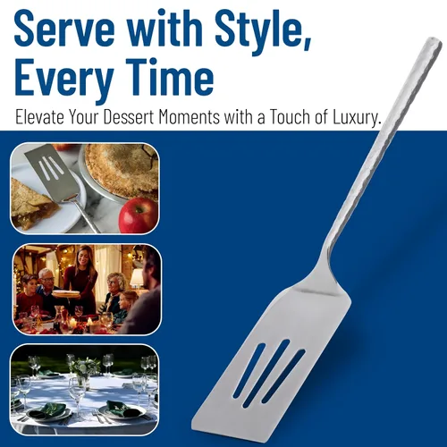 Vista 6 de Carlisle FoodService Products CFS 60204 - Servidor martillado de acero inoxidable, 12