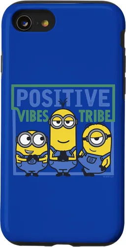 Vista 18 de Minions Carcasa Positive Vibes para iPhone 17