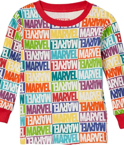 Vista 11 de Amazon Essentials Disney Marvel Star Wars - Pijama unisex de algodón ajustado para niños