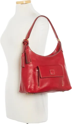 Vista 4 de Dooney & Bourke Florentine - Bolso de hombro pequeño Hobo