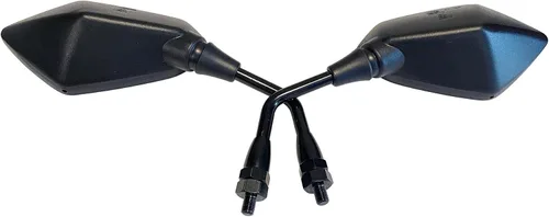 Vista 2 de Black Rear View Mirrors Compatible for 2019 Yamaha MT-09