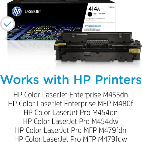 Vista 2 de HP 414A (W2020AD1) Cartucho Original Negro Toner 2-Pack para M454/M455/M479