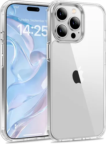 Vista 17 de USLAI Funda para iPhone 11, antiamarilleo, transparente