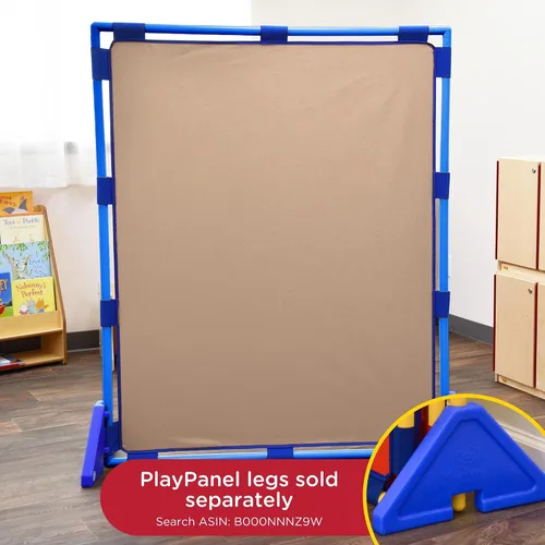 Vista 4 de Children's Factory Panel de Juego de Pantalla Grande, Divisor de Habitación para Niños, Pantalla de Privacidad para Aula, Almendra Water-Resistant