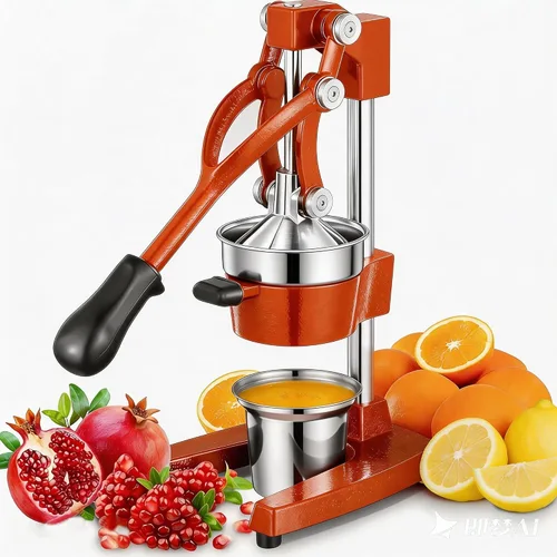 Vista 17 de Prensa Manual de Mano de Hierro Fundido Comercial de Servicio Pesado Naranja Cítricos Limón Lima Toronja Granada Exprimidor de Jugo de Fruta