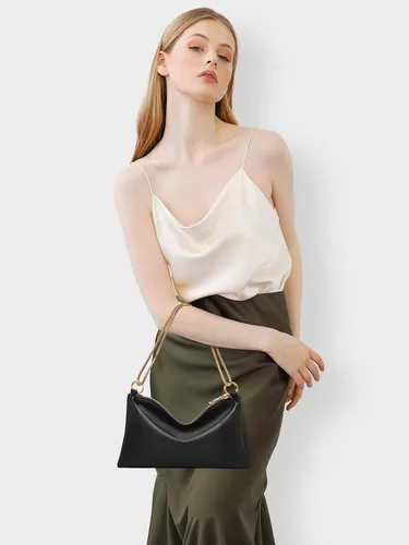 Vista 8 de oscaurt Bolso de noche para mujer, cartera de hombro de satén para graduación, compromiso, cóctel, fiesta, boda