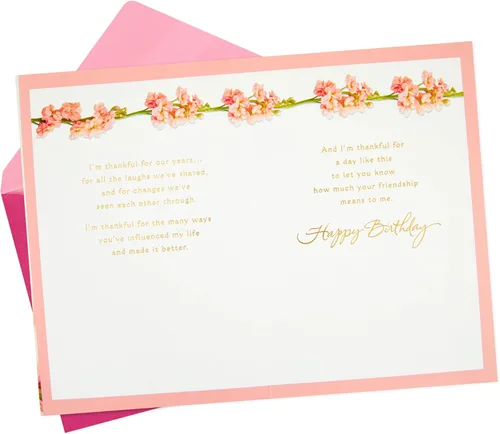Vista 2 de Hallmark Tarjeta de cumpleaños para amigo (Hijo de mi corazón)
