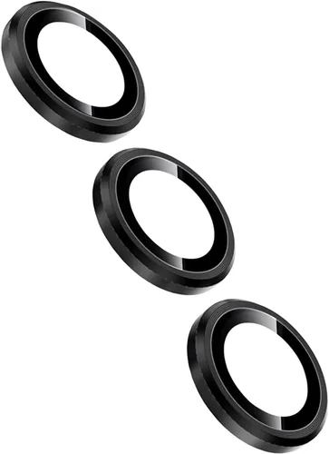 Vista 8 de Miimall Protector de lente compatible con Galaxy S23 Ultra, protector de cámara S23 Ultra, antiarañazos, 9H HD, protector de lente de cámara de Negro