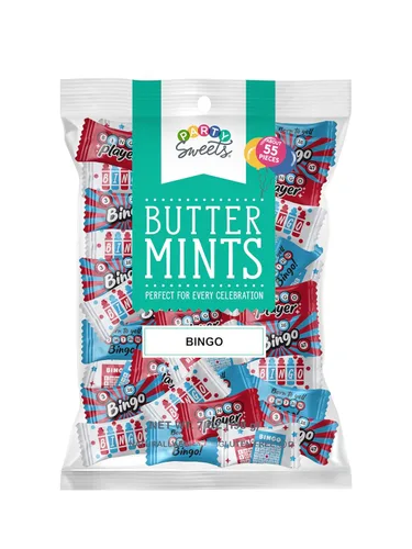 Vista 41 de Party Sweets Let's Party Buttermints de Hospitality Mints, Appx 300 mentas, bolsas de 7 onzas (paquete de 6) Gluten Free & Kosher, Quality you can