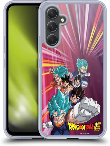 Vista 19 de Head Case Designs Funda de gel con licencia oficial de Dragon Ball Super Group Future Trunks Arc Characters [protección de grado militar] compatible