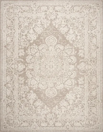 Vista 74 de SAFAVIEH - Alfombra decorativa de la colección Reflection - 2'3" x 3', color beige y crema, no desprende pelusa y fácil de limpiar, ideal