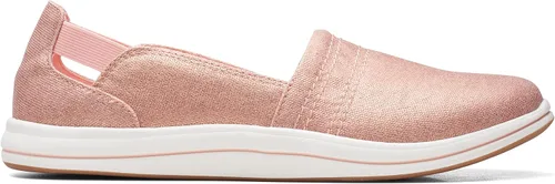 Vista 2 de Clarks Mocasines Breeze Step II para mujer, Negro