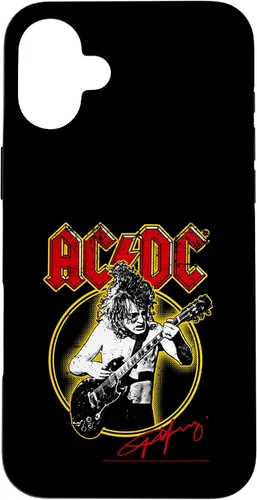 Vista 23 de AC DC Classic Rock Logo Electric Guitar Solo Energy Case for iPhone 17