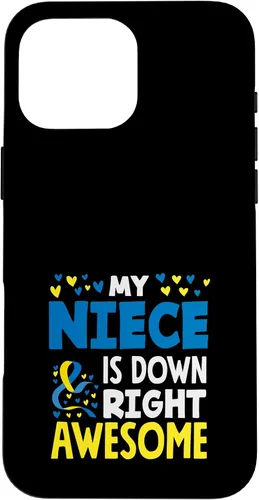 Vista 19 de My Niece is Down Right Awesome Down Syndrome Awareness Case for iPhone 17