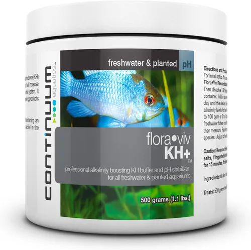 Vista 4 de Continuum Aquatics "Flora Viv KH" + alcalinidad Booster & Estabilizador de pH para acuarios de agua dulce
