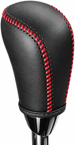 Vista 9 de Accesorios interiores personalizados para Nissan Rogue Rogue Sport, Altima Frontier, Murano Pathfinder Sentra, cubierta de piel con perilla