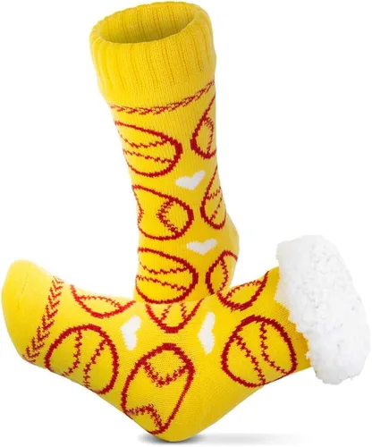 Vista 2 de ChalkTalk SPORTS - Calcetines deportivos con forro polar Sherpa