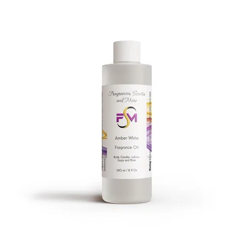 Vista 13 de Aceite de perfume/cuerpo blanco ámbar (7 tamaños) - (botella de plástico de 1 oz (1.0 fl oz))