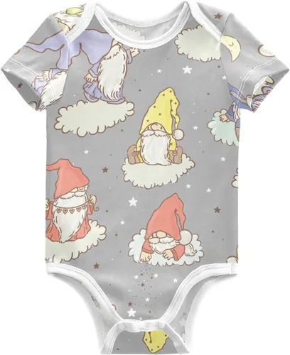 Vista 35 de vvfelixl Body para bebé niña Llama Alpaca Cactus Manga Corta Algodón Ropa de Bebé Para Niñas 0-24 Meses Negro Multi10