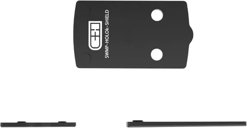 Vista 2 de C+H Placa de montaje de punto rojo de precisión compatible con Smith & Wesson M&P 2.0 Shield y Holosun 407K/507K No compatible con Shield Plus