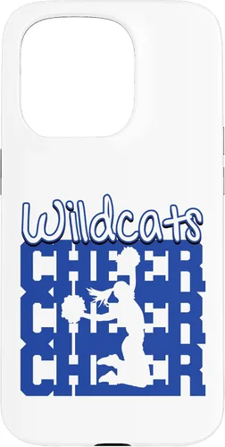 Vista 14 de Wildcats Cheer Back to School Cheerleading Spirit B Case for iPhone 16
