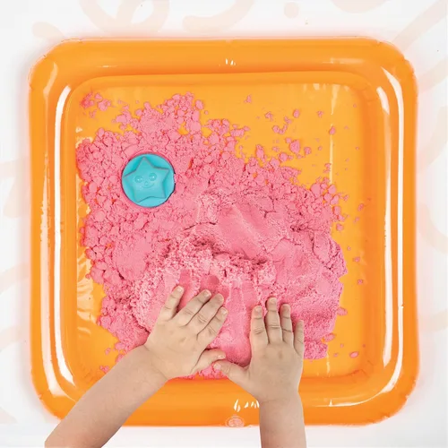 Vista 5 de Bandeja de arena inflable sensorial para actividades, alternativa a la caja, alfombrilla o mesa