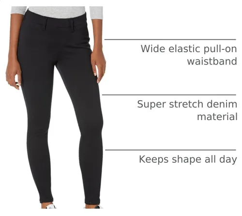 Vista 4 de Amazon Essentials Women's Pull-On Mid Rise Stretchy Knit Jegging (Available in Plus Size)