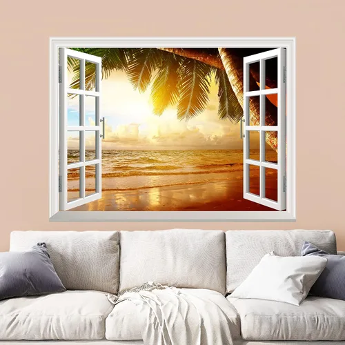 Vista 20 de Wall26 - Mural de pared con adhesivo removible, decoración para el hogar