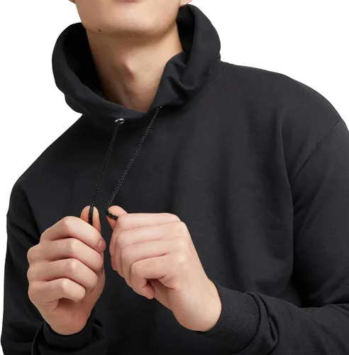 Vista 5 de Hanes - Sudadera con capucha EcoSmart para hombre, de vellón de peso medio, sin botones