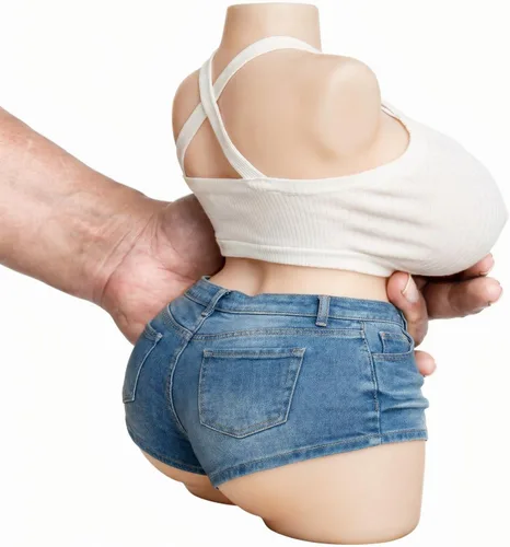 Vista 10 de Muñeca sexual con torso femenino portátil, masturbador masculino TPE con coño anal vaginal, muñeca adulta sexual para adultos para hombres