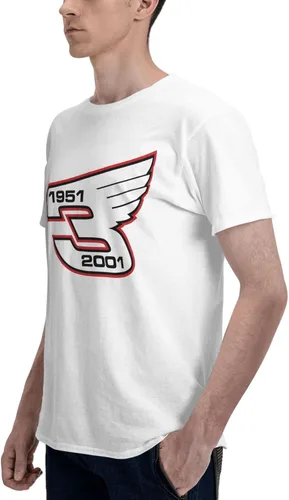 Vista 5 de Camiseta de manga corta de algodón con cuello redondo para hombre, estampado 3D, casual, con gráficos, camisetas