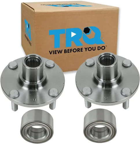 Vista 62 de TRQ Juego de cojinete de rueda delantera y conjunto de cubo