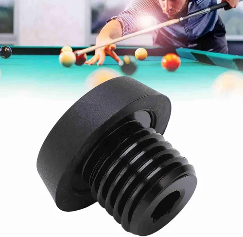 Vista 5 de Extensión de taco de billar, tacos de goma para parachoques de piscina, bloque de tacos conectados a tope, accesorios de billar, para la mayoría
