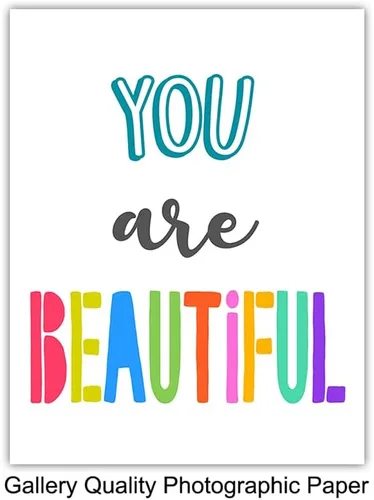 Vista 7 de Arte de pared inspirador de afirmaciones positivas, decoración de aula, dormitorio de niños, habitación de niñas, decoración de guardería, frases