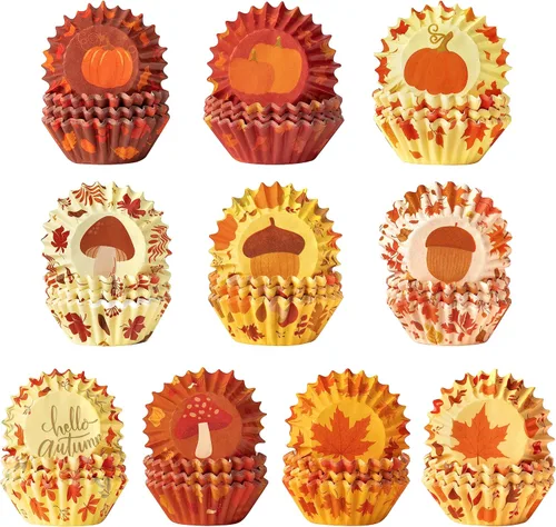Vista 7 de COcnny America - Bolsas de papel de aluminio para cupcakes, 600 unidades de papel de aluminio para el 4 de julio, envoltorios de papel