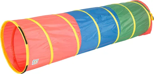 Vista 11 de Pacific Play Tents 20560 Colores Primarios 6' Túnel de Juego 72" x 19" x 19