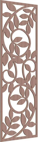 Vista 31 de 9 3/8"W x 24 3/8"H x 1/4"T Utica Decorativo Fretwork Madera Paneles de Pared, Abedul