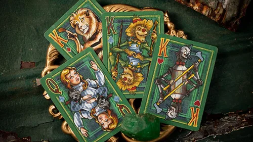 Vista 4 de Murphy's Magic Supplies, Inc. Cartas de juego del mago de Oz de Kings Wild
